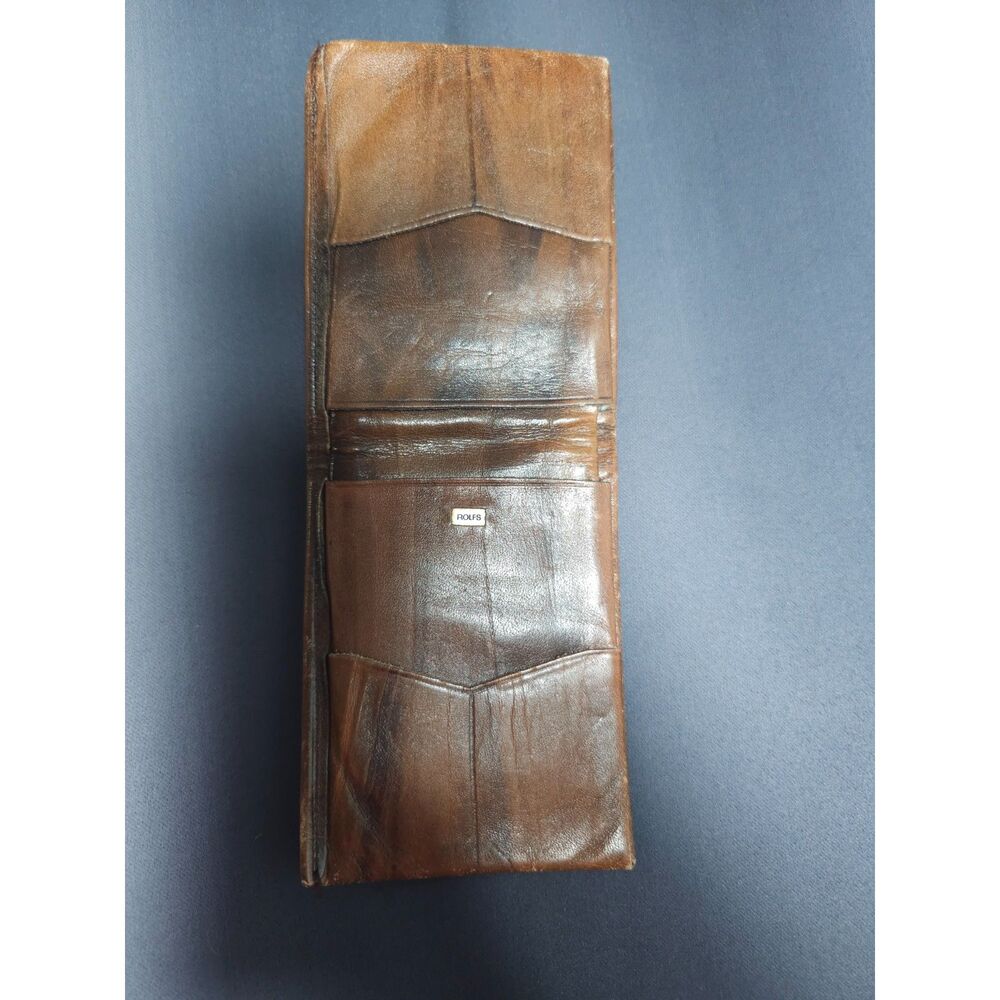 Vintage rolfs bifold wallet